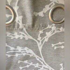 Set of 2 Exclusive Home Kilberry Dove Gray Room Darkening Curtain Panels 52x104